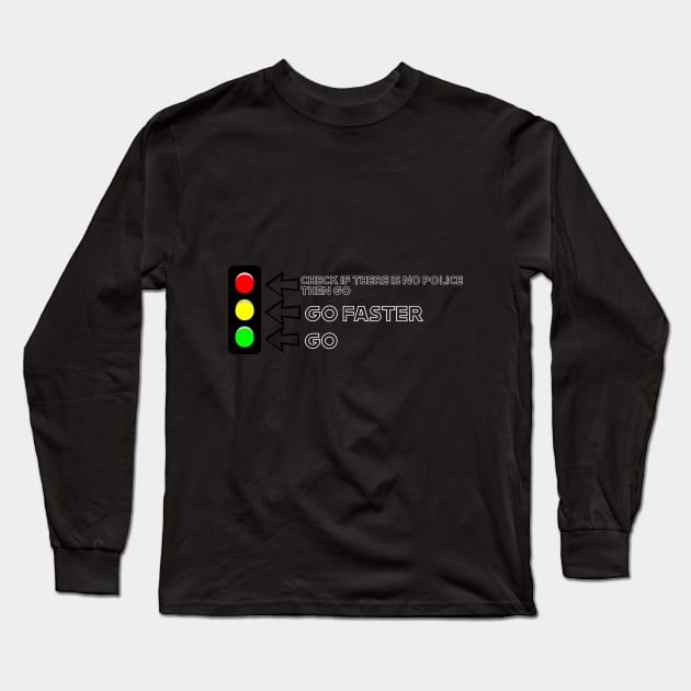 red light Long Sleeve T-Shirt by Marcus 